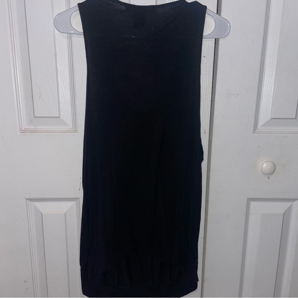 Simply Irresistible Black Beaded Rhinestone Soft Tank Top Size 2XL - Picture 5 of 5